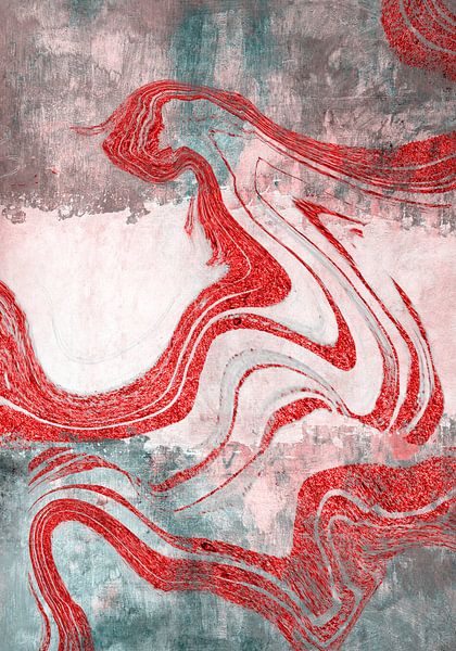 Summer waves by Mad Dog Art