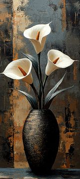 Canvas of Whispered Elegance van Kunst Kriebels