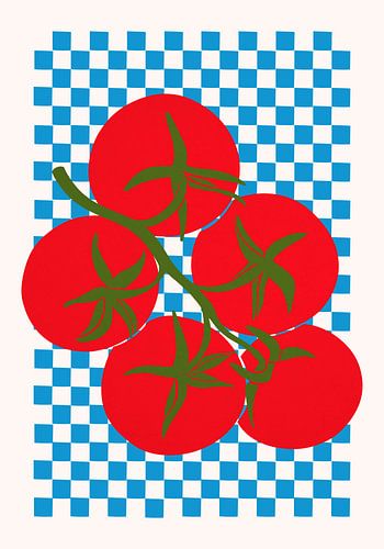 Pomodori Italiaanse Tomaten Poster van MDRN HOME