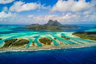 Luchtfoto Bora Bora van Ralf van de Veerdonk thumbnail