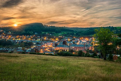 Stavelot at Sunset