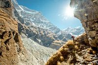 Trekking dhaulagiri nepal himalaya