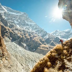 Trekking dhaulagiri nepal himalaya