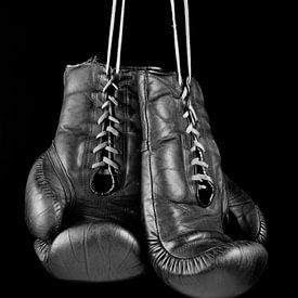 Vieux gant de boxe sur william langeveld