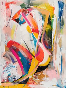Abstract Colours by Eye catching paintings