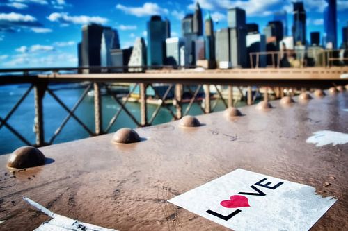 IK HOU VAN NEW YORK! Brooklyn Bridge