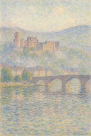 Heidelberg ochtendnevel van Travel Shop