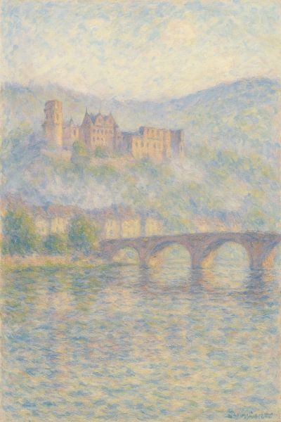 Heidelberg Morgennebel von Travel Shop