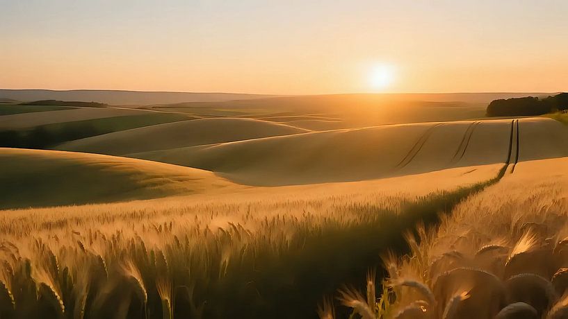 Zwischen Himmel und Korn von Jean Pierre