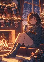 Fille de Noël de l'anime