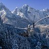 Schloss Neuschwanstein im Winter von Achim Thomae Photography