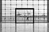 Hamburger Containerterminal in schwarzweiß von Tilo Grellmann | Photography Miniaturansicht