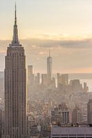 New York City View Sonnenuntergang