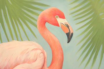 Flamingo Elegance by Whale & Sons