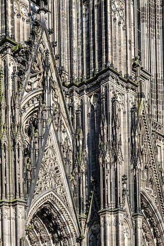 De gevel van de Dom van Keulen