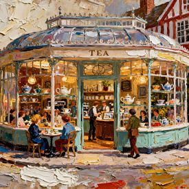 Charmant salon de thé sur Kristin M