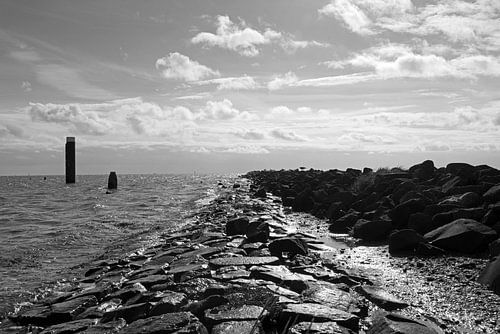 Sea Breaker, une pointe dans la mer (Ameland)