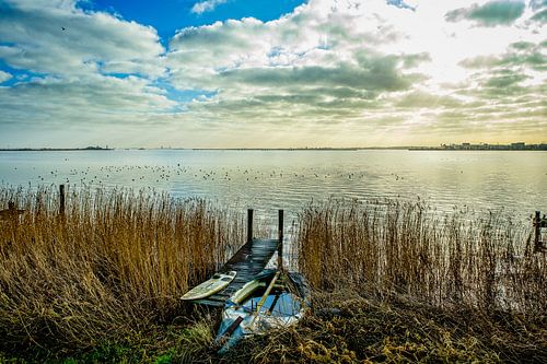 Boote auf dem IJsselmeer