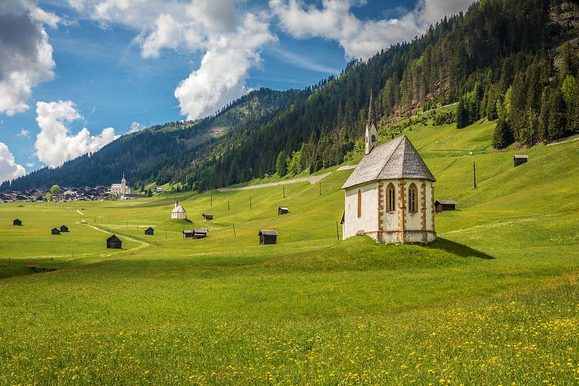 Chapel in the Mösern near Obertilliach in the Lesach Valley by Christian Müringer