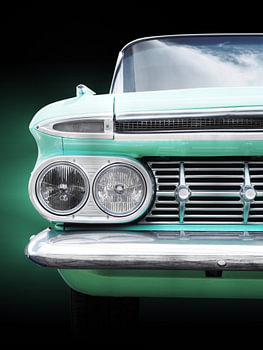 Amerikanischer Pickup El Camino 1959 Front