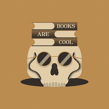 Boeken zijn cool van Vision Grasp Art
