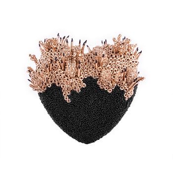 Heart of Gold 3D pen Artwork Print