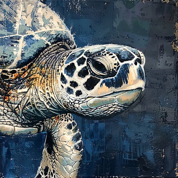 Sea turtle by Poster Art Shop