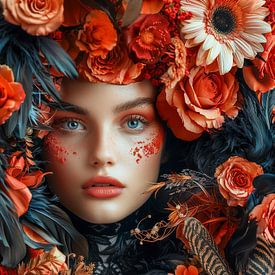 Flower girl by Jellie van Althuis