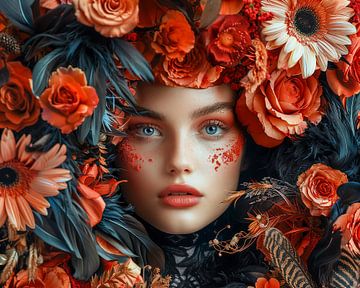 Flower girl by Jellie van Althuis