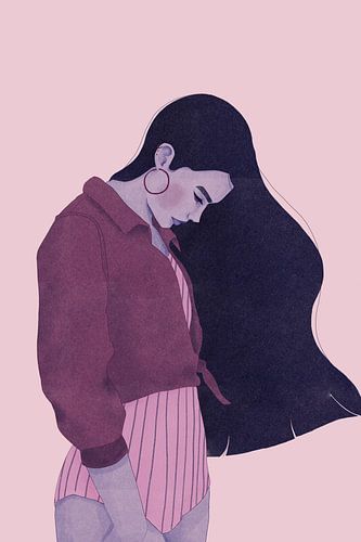 Hair like Night Sky