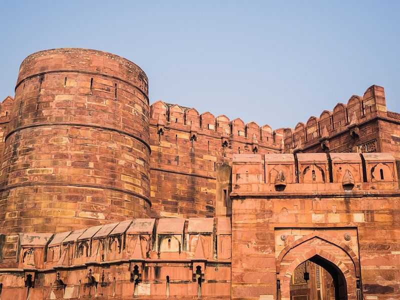 Fort Rouge à Agra sur Shanti Hesse