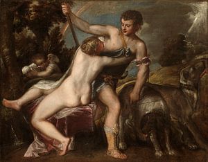 Venus und Adonis - Tizian