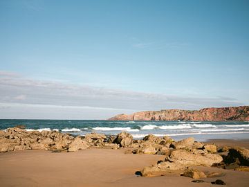 Praia Tonel Portugal van Raisa Zwart Reisfotografie Prints