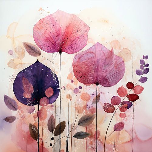 Série botanique : violet (2)