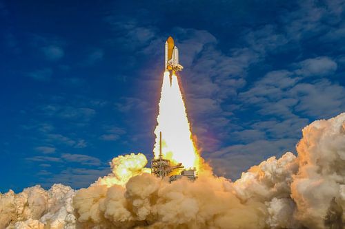 Spaceshuttle Atlantis lancering