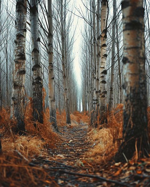 Spaziergang im Wald von fernlichtsicht