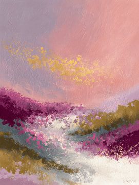 Abstrakte Sommerlandschaft von Gypsy Galleria