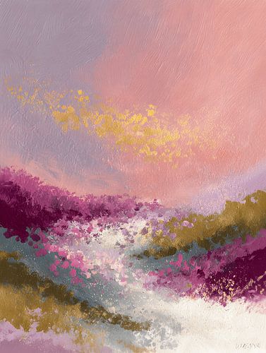 Abstract Zomers Landschap