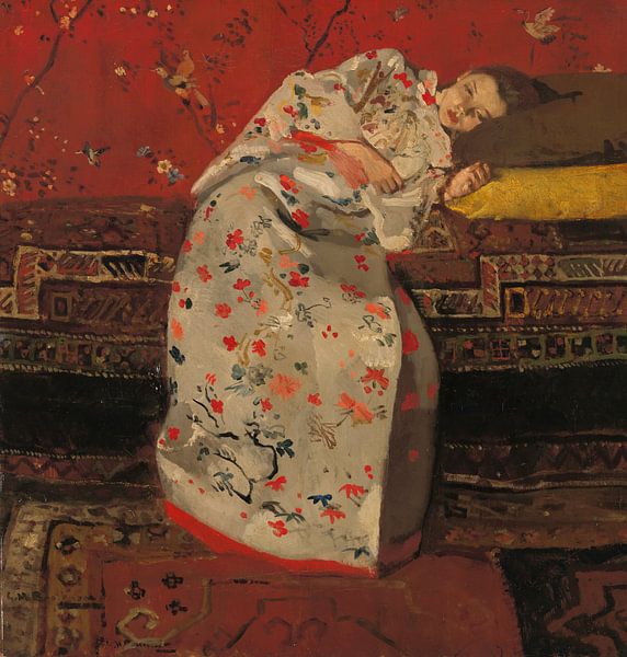 George Hendrik Breitner. Der weisse Kimono von 1000 Schilderijen
