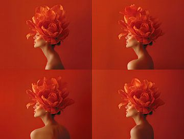 Flower Power Vrouwen van Egon Zitter