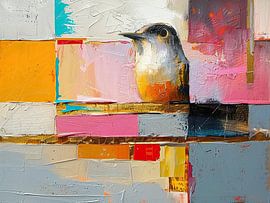 Fröhliche von Abstraktes Gemälde