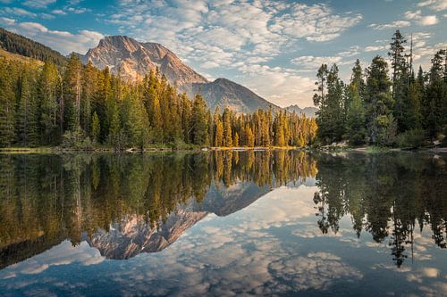 Mountain reflections #2 by Edwin Mooijaart