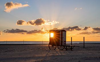 Borkum, Nordseeküste von Niedersachsen, Deutschland