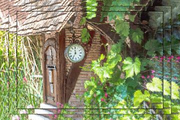 The garden clock by Leopold Brix