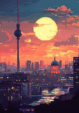Berlin - Pixel Art