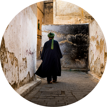 Marokkaanse man in Fez van Paula Romein