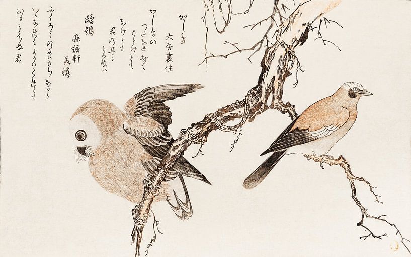 Kashidori Fukuro von Utamaro Kitagawa von Meisterhafte Meister