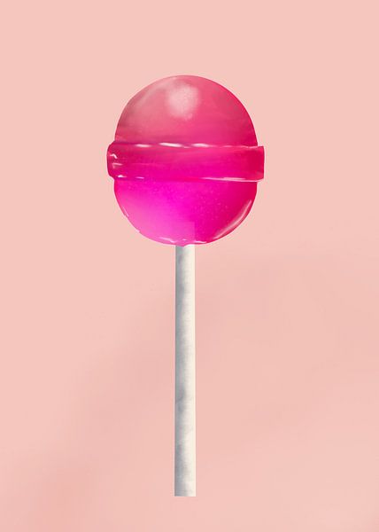 Pink Lollipop by Angela Peters