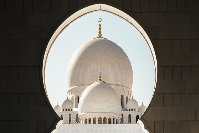 Kuppel der Scheich-Zayed-Moschee von Tijmen Hobbel
