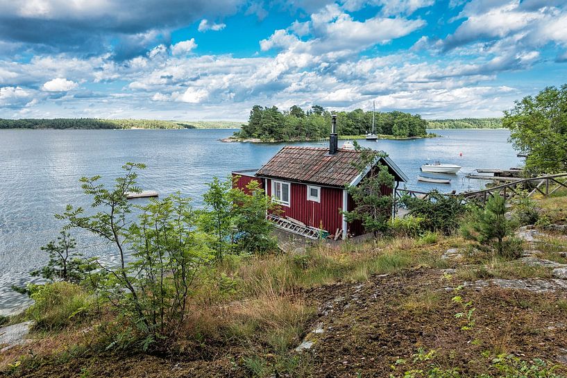 Schärengarten an der schwedischen Küste von Rico Ködder